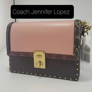 Coach X Jennifer Lopez Hutton Shoulder Bag, New